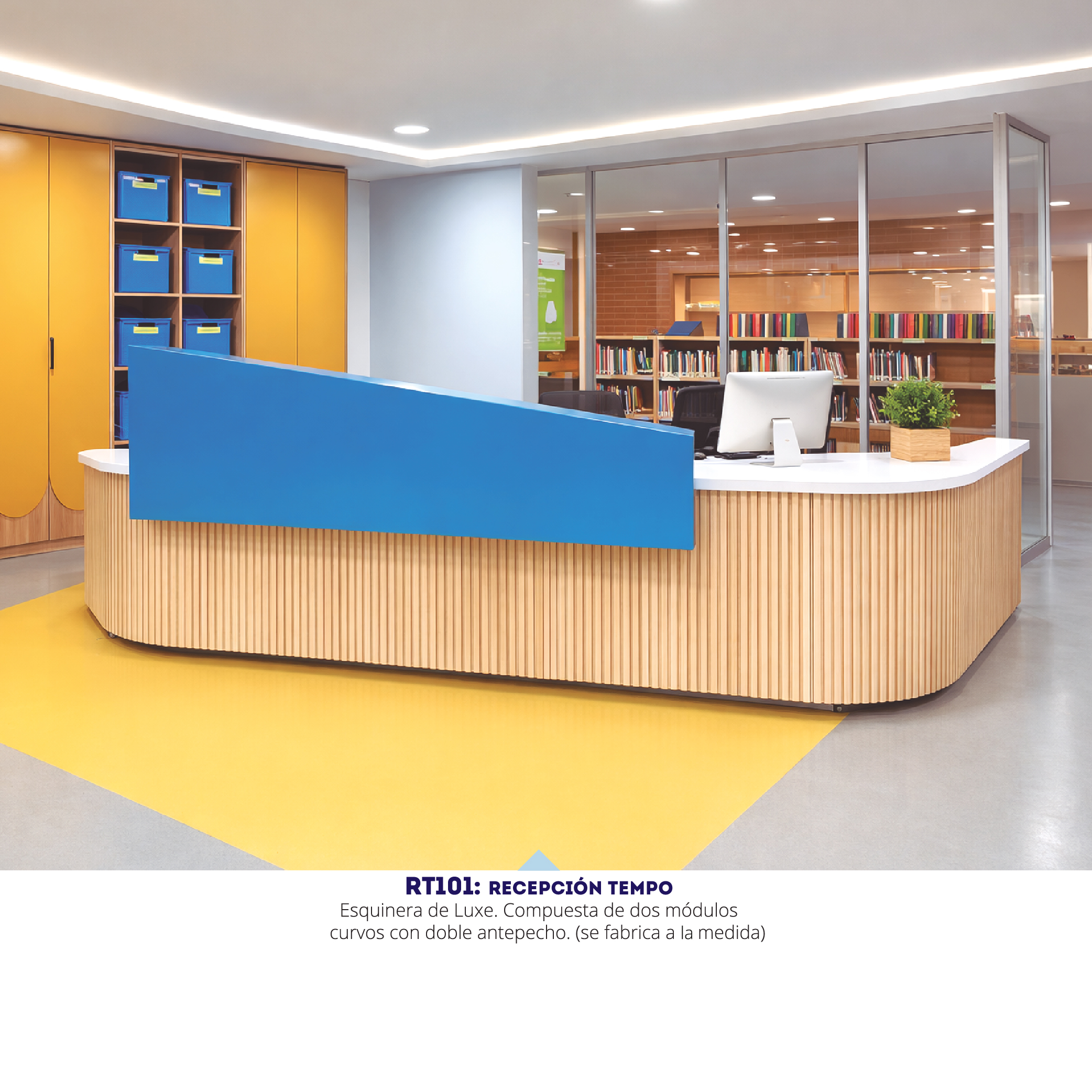 Recepción Tempo Esquinera Luxe — lectura informal para instituciones educativas en Colombia (vista 2)