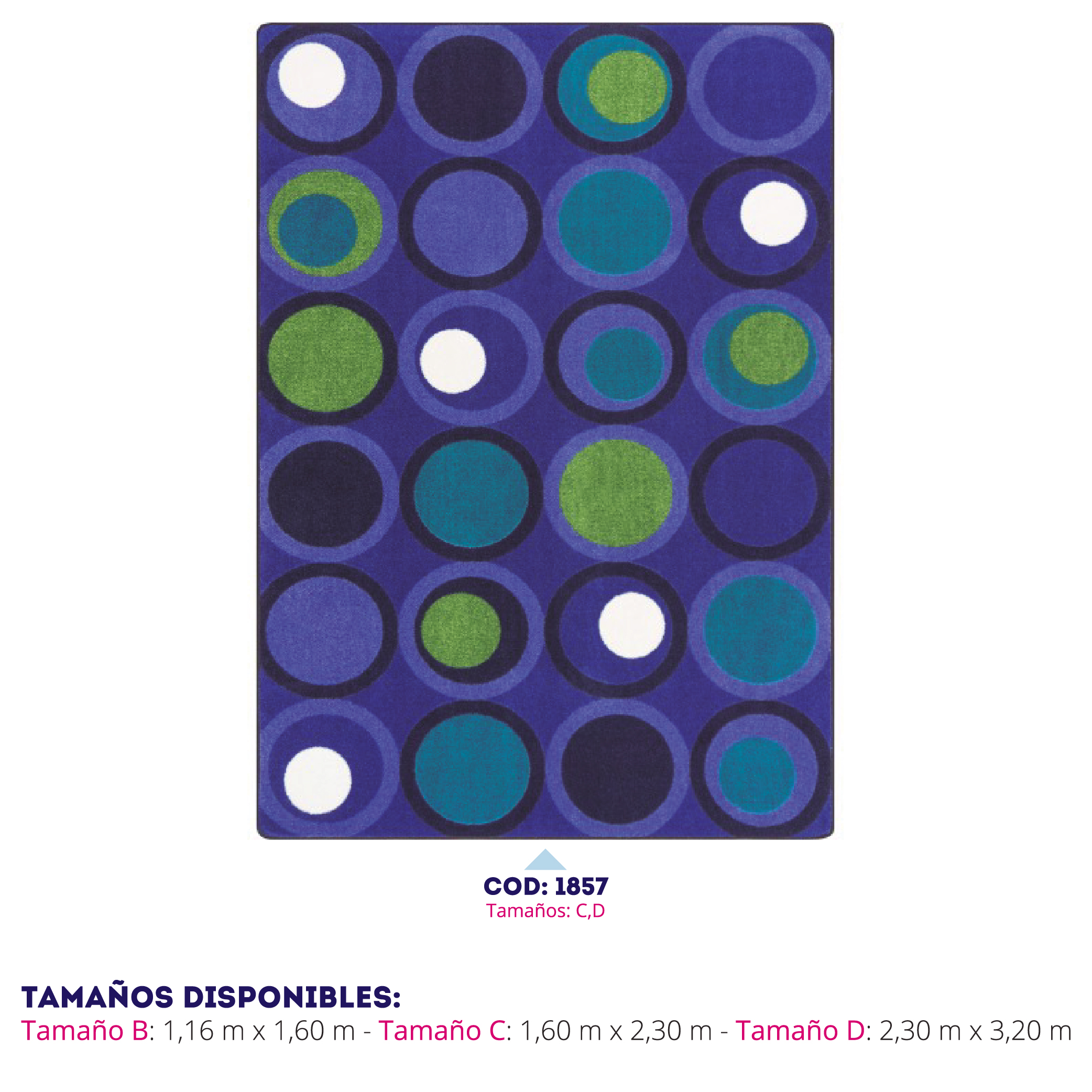 Tapete Escolar Nylon G — tapetes para instituciones educativas en Colombia (vista 2)