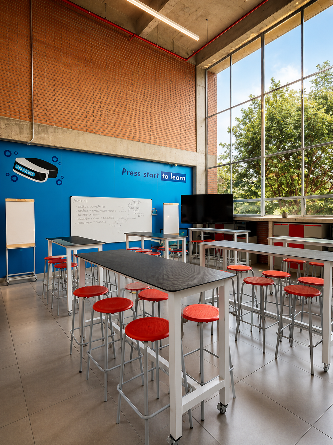 Un Colegio para crear — proyecto de mobiliario institucional en Bogotá