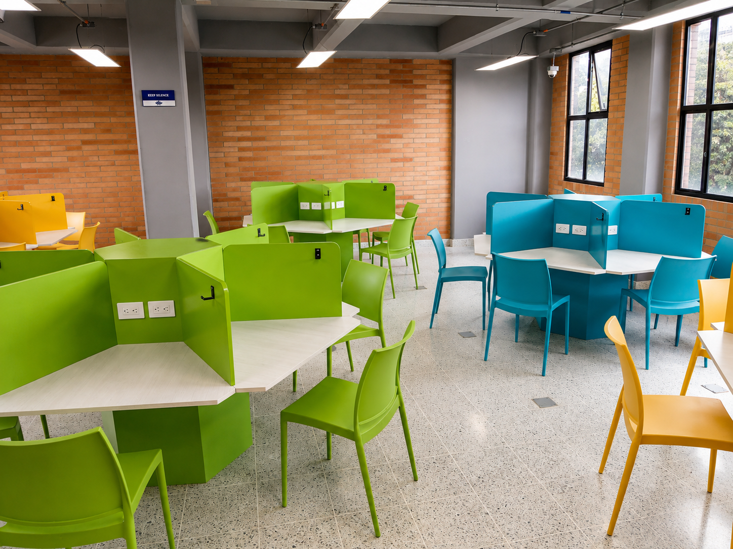 El aprendizaje toma nuevas formas  — proyecto de mobiliario institucional en Bogotá