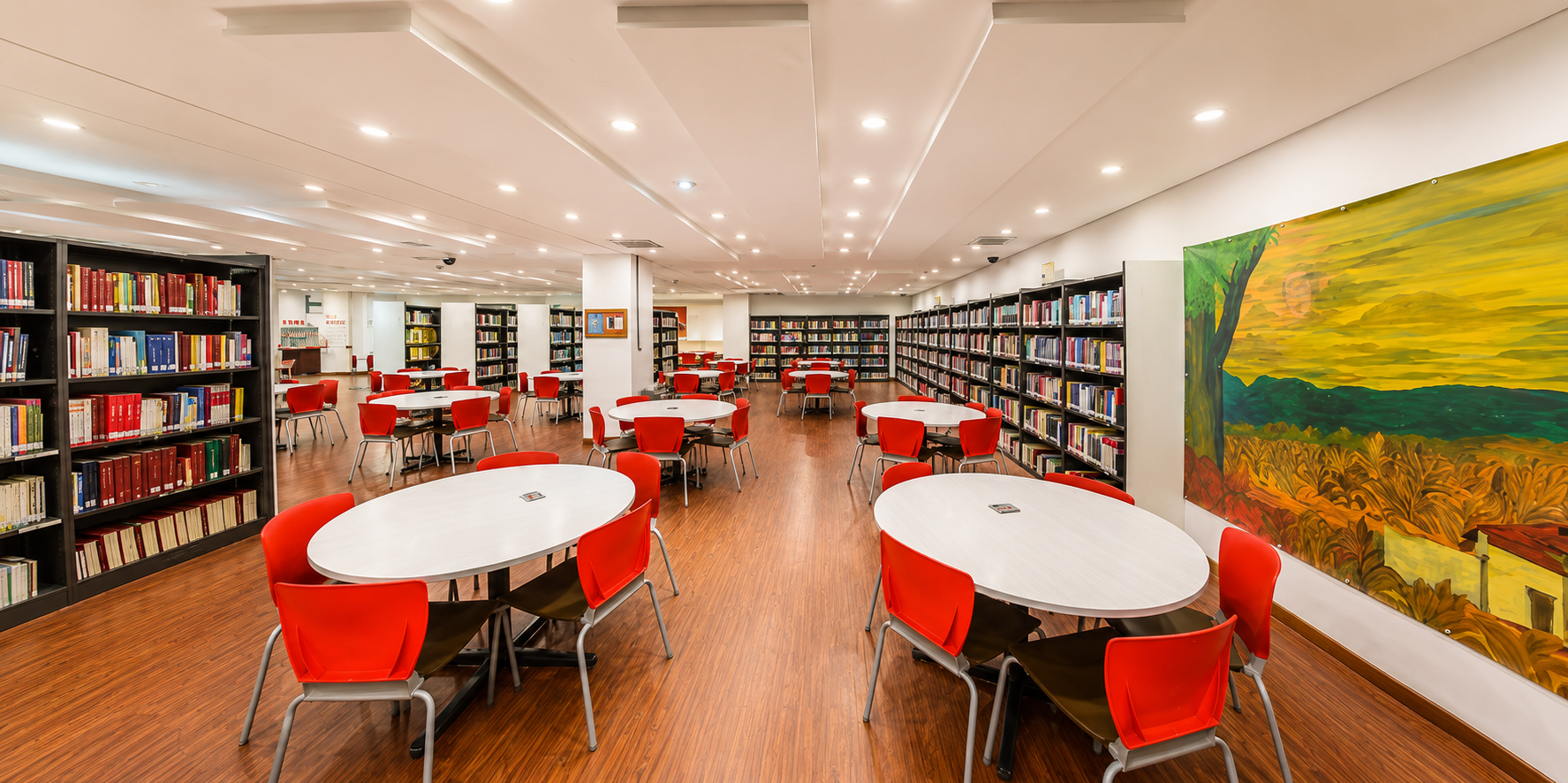Modernización Biblioteca Universitaria — proyecto de mobiliario institucional en Bogotá