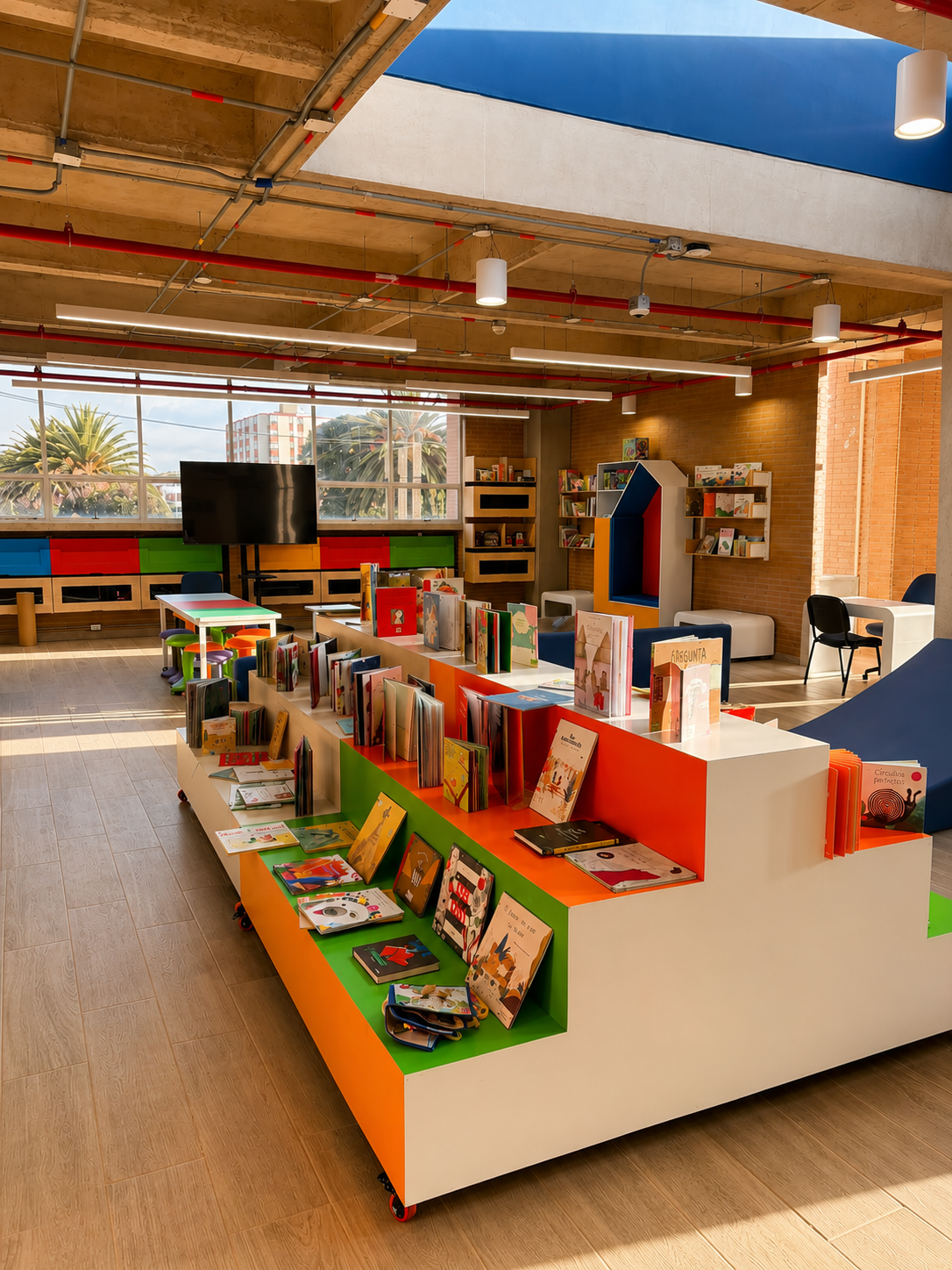 Un Colegio para crear — proyecto de mobiliario institucional en Bogotá