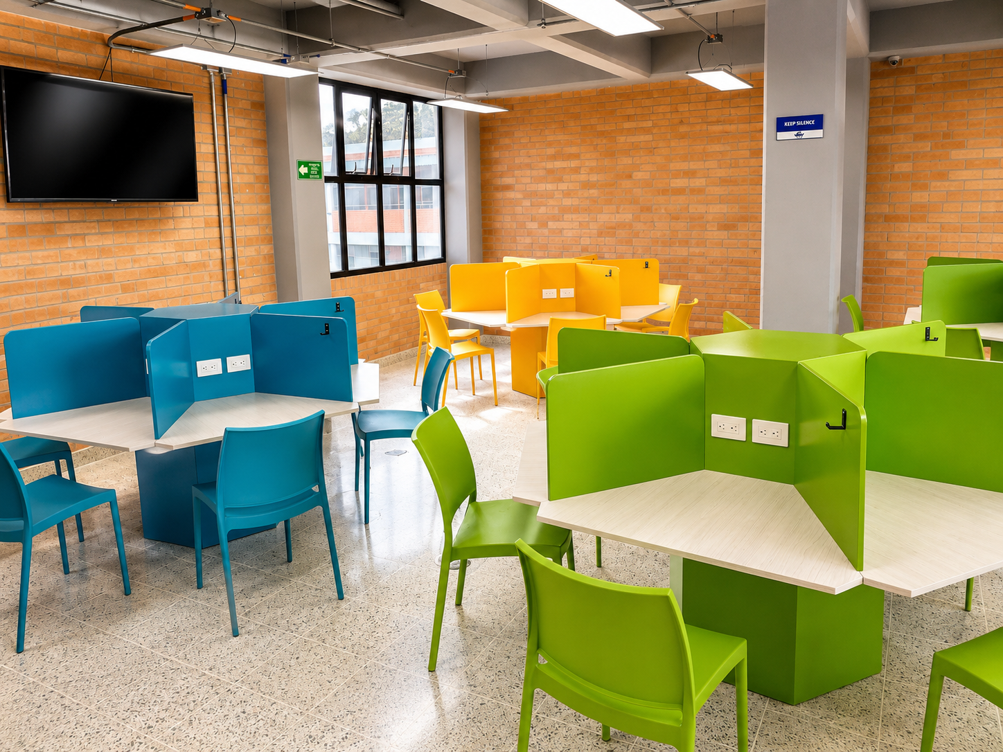 El aprendizaje toma nuevas formas  — proyecto de mobiliario institucional en Bogotá