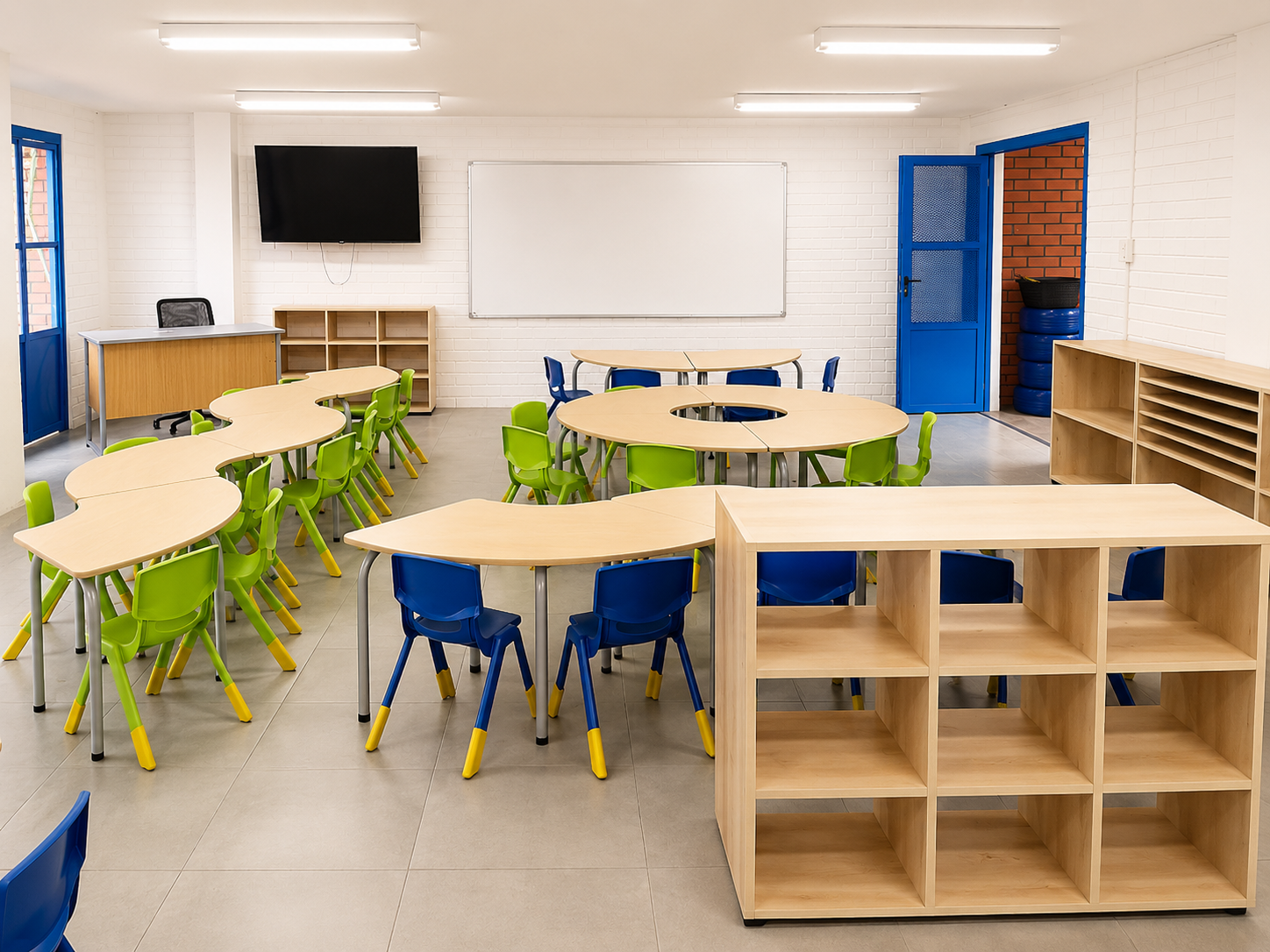 Liceo de la Amistad — proyecto de mobiliario institucional en Cali