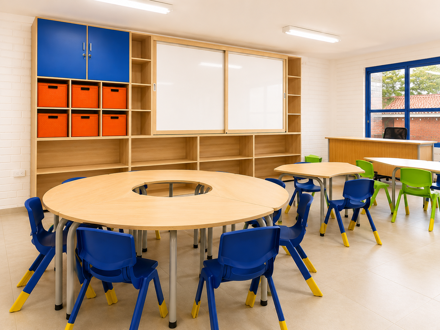 Liceo de la Amistad — proyecto de mobiliario institucional en Cali