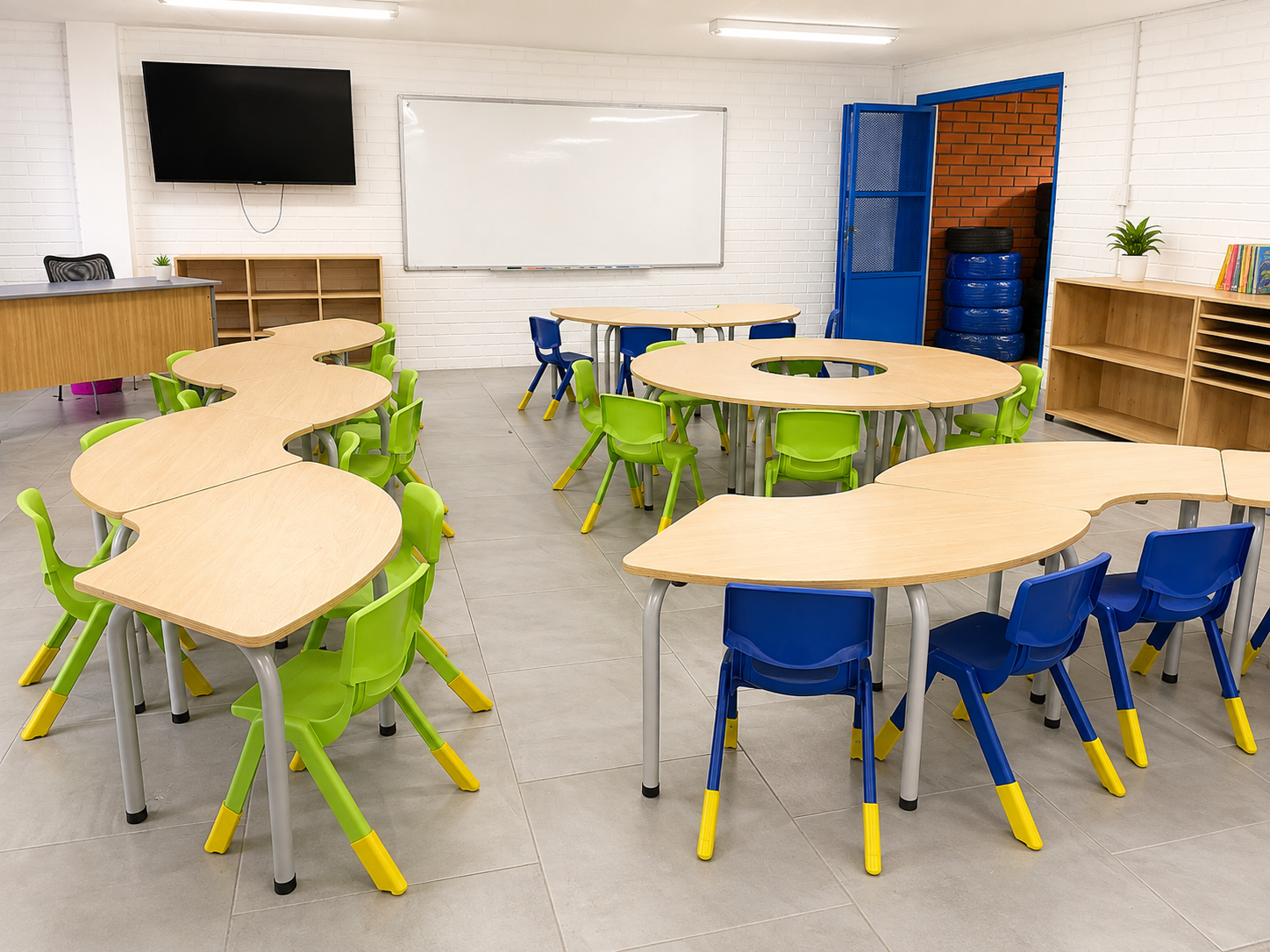 Liceo de la Amistad — proyecto de mobiliario institucional en Cali