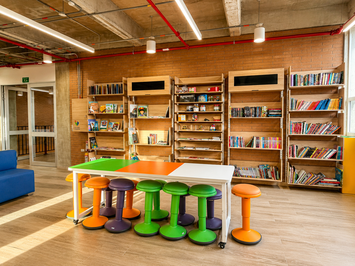 Un Colegio para crear — proyecto de mobiliario institucional en Bogotá